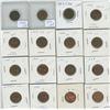 Image 1 : 16- Canadian Pennies, 1927, 1928, 1929, 1938, 1940 (x2), 1941, 1942, 1944, 1945 (x2), 1946, 1947, 19