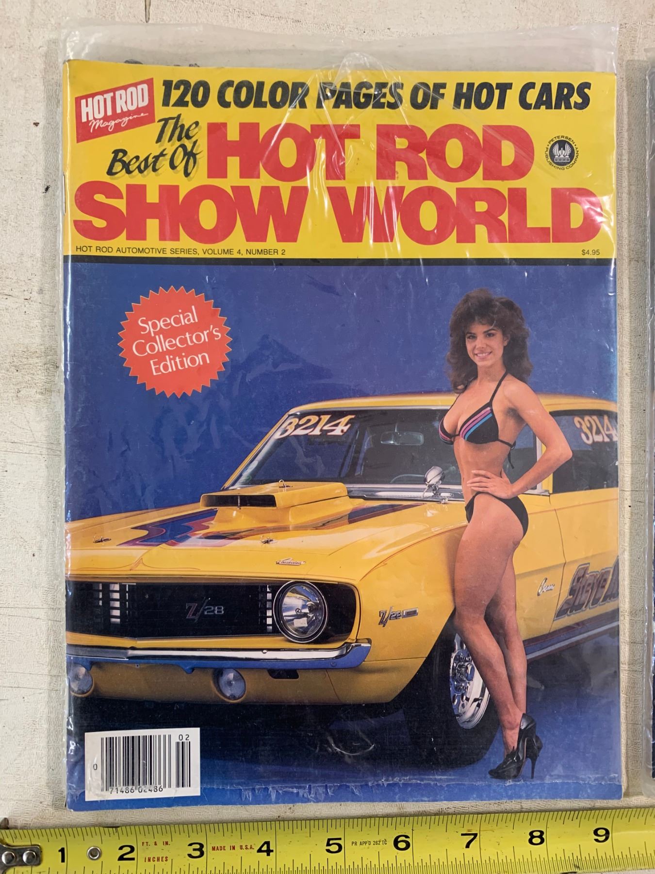 2 Old "The Best of Hot Rod World" Magazines