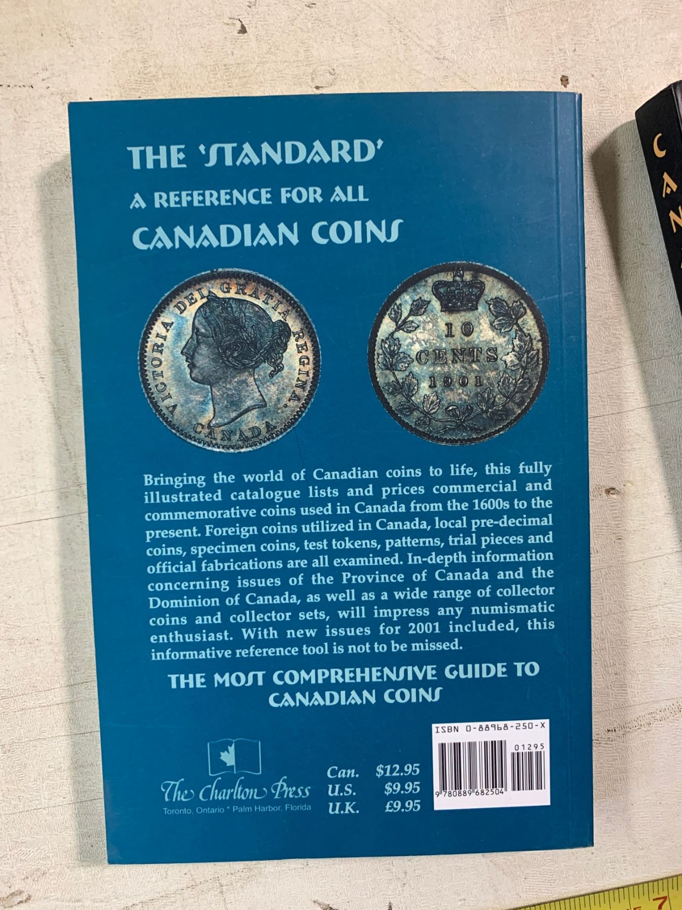 Canadian Coins Charlton Standard Books (1998, 2000, 2001)