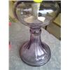 Image 5 : White Flame Kerosene Lamp - Tinted Purple