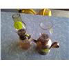 Image 2 : Lot of 2 Small Kerosene Lamps