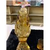 Image 4 : Amber Decanter Set Made In Italy (Antique)