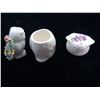 Image 7 : Pin Cushion + Owl Container + Porcelain Thimble