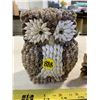 Image 3 : Vintage Shell Owl + Small Owl Art