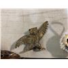 Image 3 : Brass Owl + Owl Letter Opener + Walnut Shell Owl Art