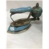 Image 2 : Blue Coleman Gas Iron and Coleman Thermos