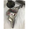 Image 2 : Lot of Vintage Hood Badge, Horn, Light Bucket, and Mirror