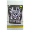 Image 1 : 12"x8" Tin Reproduction Sign - Guns n' Roses