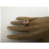 Image 5 : 7.12 CTW Morganite 18K Rose Gold Diamond Ring