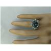 Image 5 : 10.71 CTW Aquamarine 18K White Gold Diamond ring