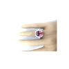 Image 5 : 6.22 CTW Natural Tourmaline 14K Solid White Gold Diamond Ring