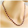 Image 2 : 42.80 CTW Ruby 18K Yellow Gold Diamond Necklace