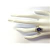 Image 4 : 3.33 CTW Natural Blue Tanzanite And Diamond Ring 18K Solid Yellow Gold