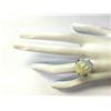 Image 4 : 9.37 CTW Natural Opal And Diamond Ring In 18K White Gold
