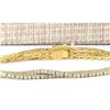 Image 1 : 4.50 CTW Natural Diamond Bracelet In 14k Yellow Gold