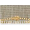 Image 1 : 6.65 CTW Natural Dimond Bracelet In 14K Solid Yellow Gold