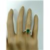 Image 5 : 1.63 CTW Emerald 14K Yellow Gold Diamond Ring