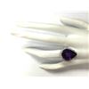 Image 4 : 10.56 CTW Natural Amethyst And Diamond Ring In 14K Solid White Gold