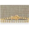 Image 1 : 6.65CTW Natural Diamond Bracelet In 14K Solid Yellow Gold