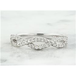 0.35 CTW Diamond 18K White Gold Ring