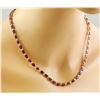 Image 2 : 33.31 CTW Ruby 18K Yellow Gold Diamond Necklace