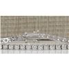 Image 1 : 4.80CTW Natural Diamond Bracelet In 14K Solid White Gold