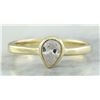 Image 1 : 0.35 CTW Diamond 18K Yellow Gold Engagement Ring