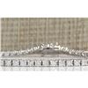 Image 1 : 4.06 CTW Natural Diamond Bracelet In 18K White Gold