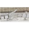 Image 2 : 4.06 CTW Natural Diamond Bracelet In 18K White Gold