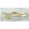 Image 2 : 0.12 CTW 14K Yellow Gold Diamond Ring