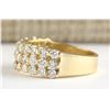 Image 2 : 1.75 CTW Natural Diamond Ring In 18K Yellow Gold