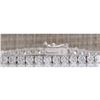 Image 1 : 6.14CTW Natural Diamond Bracelet In 14K Solid White Gold