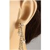 Image 3 : 4.00 CTW Natural Diamond Earrings 14k Solid Yellow Gold