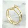 Image 3 : 0.12 CTW Diamond 14K Yellow Gold Ring