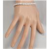 Image 3 : 10.00 CTW Natural Diamond Bracelet In 14K Solid White Gold