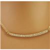 Image 1 : 0.20 CTW Diamond 18K Yellow Gold Necklace