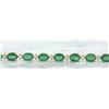 Image 3 : 15.29 CTW Emerald 14K Yellow Gold Diamond Bracelet
