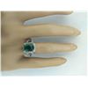 Image 5 : 2.10 CTW Emerald 14K White Gold Diamond Ring