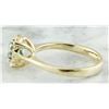 Image 4 : 0.82 CTW Topaz 14K Yellow Gold Diamond Ring