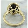 Image 3 : 5.12 CTW Sapphire 18K Yellow Gold Diamond Ring