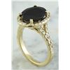 Image 4 : 5.12 CTW Sapphire 18K Yellow Gold Diamond Ring
