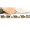 Image 4 : 13.40 CTW Natural Sapphire 14K Solid Yellow Gold Diamond Bracelet