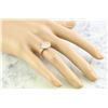 Image 5 : 0.40 CTW Diamond 14K Rose Gold Leaf Ring