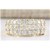 Image 1 : 2.00 CTW Natural Diamond Ring In 14k Yellow Gold