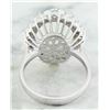 Image 4 : 5.85 CTW Opal 14K White Gold Diamond Ring