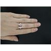 Image 5 : 5.30 CTW Morganite 18K Rose Gold Diamond Ring