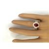 Image 5 : 3.73 CTW Natural Ruby 14K Solid Yellow Gold Diamond Ring