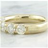 Image 2 : 1.51 CTW Diamond 18K Yellow Gold Ring