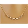 Image 1 : 0.45 CTW Diamond 18K Yellow Gold  Necklace