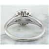 Image 3 : 1.28 CTW Morganite 18K White Gold Diamond Ring
